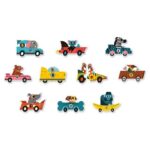 PUZZLE DUO COCHES DE CARRERAS
